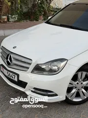  8 مرسيدس C200 خليجي موديل 2014 نظيف جدا