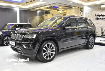  10 Jeep Grand Cherokee Overland 4x4 ( 2018 Model ) in Black Color GCC Specs
