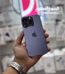  4 عرض خااص : iPhone 14 pro max 256gb جهاز بحالة الوكالة بدون شموخ أو مشاكل مع ضمان و ملحقات بأقل سعر