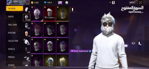  3 Free fire old account for sale