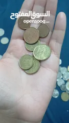  6 عملات معدنيه