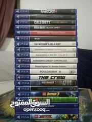  7 العاب بلايستيشن 4 - PS4 ( مستخدم ).