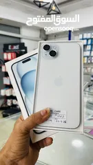  1 iPhone 15 plus, 128gb Blue Titanium Arabic
