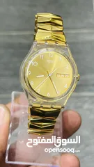  6 سواتش سويسري swatch swiss  الساعة بحالة الوكالة بدون علبة وكفالة شغالة 100‎%‎