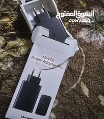  2 شاحن سامسونج 65 واط الاصلي ( 3 مداخل ) 65 , 25 , 15