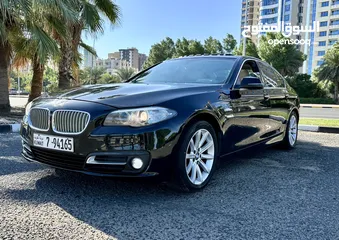  3 ‏BMW 520 I 2015 العداد 215 السعر 3250