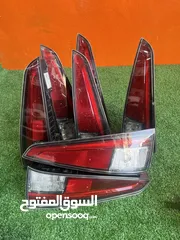  2 ضوء خلفي تويوتا بريوس 2016-2018  عاكسة خلفية على طمبون تويوتا بريوس 2016/2018 Toyota Prius 2016-2018