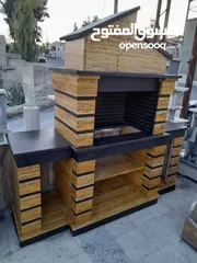  6 تصميم خارجي شلالات باربكيو