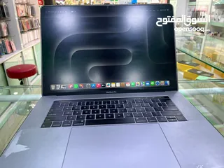  1 MacBook pro 2018 15.6 انش i7