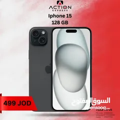  1 Iphone 15 -128 GB جديد بكرتونته