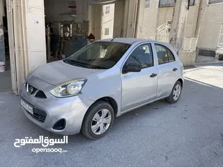  8 سيارة نيسان ميكرا ترخيص 2013 السيارة بحالة الوكالة