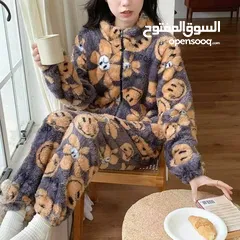  4 بجامات خريفية وشتوية بماركات مختلفة  ومتوفر كل الاحجام smLXl2Xl3Xl بسعر العرض
