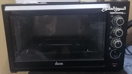  2 Ikon oven with glass tray