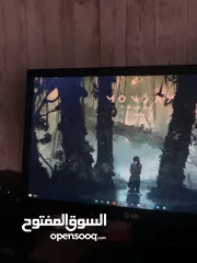  2 شاشة LG للبيع بسعر 15د فقط LED 19M35 و 14 انش