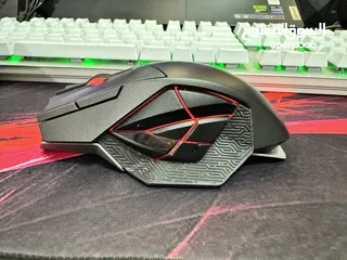  5 Asus rog spatha wireless or wired gaming mouse with charging dock