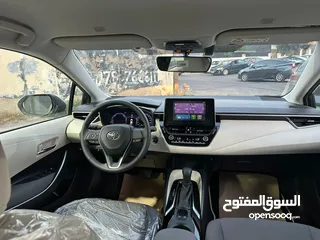  5 استأجر الان تويوتا كورولا موديل 2025 فل كامل اضافات هايبرد عداد زيرو باقل الاسعار