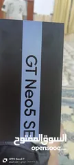  2 realme GT Neo 5 SE  مستخدم كلش قليل للبيع او مراوس   ذاكره 1 تيرا  يعني الف گيكه  غراضه كامله   السع