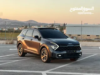  8 كايا سبورتاج  2022 فل الفل فتحة سقف  2x4 ///240Hp بنزين + كهرباء  ( Haybrid) 1600cc
