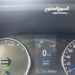  14 Toyota Rav4 model 2023  وارد الوكالة و ما زالت تحت الكفالة قطعت فقط 29 الف كيلو فحص كامل بلا حوادث