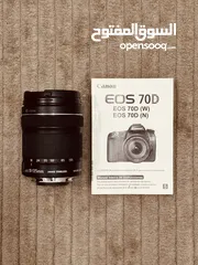  6 Canon EOS 70D  18-135 Lens kit