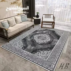  8 سجاد شتوي حفر فرو الأرنب ثقيل غير قابل للانزلاق  فخامة ناعمة بتكمّل شتاءك