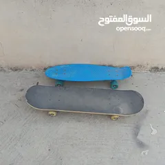  1 مزلجة عظم ووحدة خشب