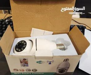  1 كاميرا على شكل لمبه (اضاءه)