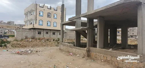  4 عمارة عضم في سعوان ع شارعين24م وشارع 6م عرطه