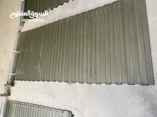  2 اباجورات عدد 8 مستعمله للبيع(مقاسات مختلفه)