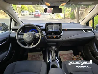  19 تويوتا كورولا 2020 فحص كامل  7 جيد ياباني جمرك جديد بحالة الوكاله بمعنه الكلمه بسعر مغري