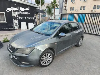  1 سيات ابيزا 2013 جير عادي ، فحص نظيف رام الله