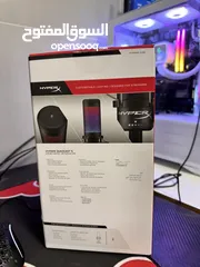  5 مايك  hyperx quadcast s