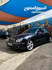  3 Mercedes c230 بحالة الوكالة