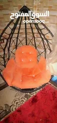  18 استمتع بأوقات الاسترخاء مع مرجيحة عش البلبل: التصميم العصري والراحة المطلقة لجلساتك في الحديقة أو ال