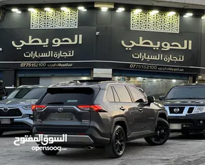  4 تويوتا راف فور 2024 بانوراما عداد  4 الآف كيلو فقط جمرك جديد ( قابل للبدل )