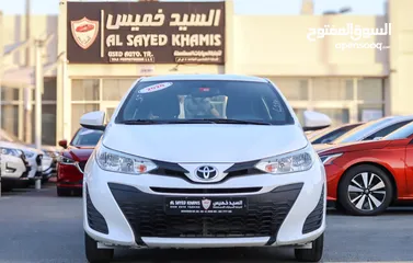  2 Toyota Yaris 2020 GCC accident free in excellent condition 750 P.M