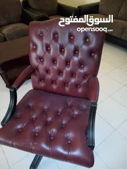  1 Italian Leather Office Chairs For Sale