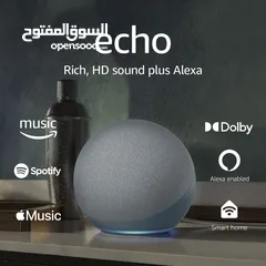  5 Amazon Echo (4th generation)  With premium sound
