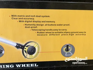  6 Measuring wheel with digital display