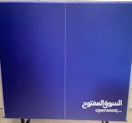  2 طاولة تنس مع كامل اغراضها نوعية stiga