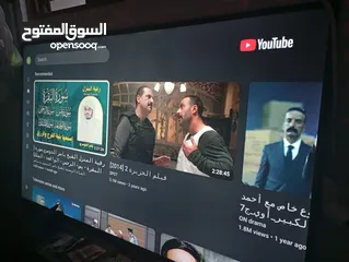  2 شاشة سمارت  60 بوصة.. توشيبا TCL حاله ممتازه يوتيوب انترنت كابل +wifi