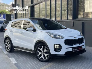  14 كيا سبورتاج 2017/16 فل الفل بوضع الشركة ولا غرام بوية وعداد قليل