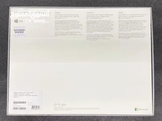  2 Microsoft Surface book 3 15", 16GB Ram, 256GB NVMe, NVIDIA 1660Ti, 4K UHD Touch   حالة الجديد ومكفول