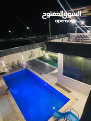  8 شاليه ومزرعة رويال ستار vip للايجار البحر الميت