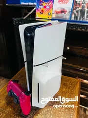  7 Playstation 5 Slim Blueray  بلاستيشن 5 سلم