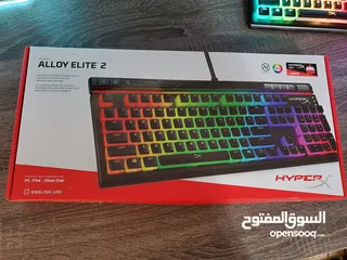  1 HyperX Alloy Elite 2 RGB Wired Mechanical Gaming Keyboard
