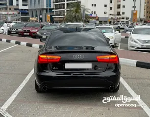  5 Audi A6 in excellent condition, 2013 model,GCC specifications, only 168 thousand. Very very clean