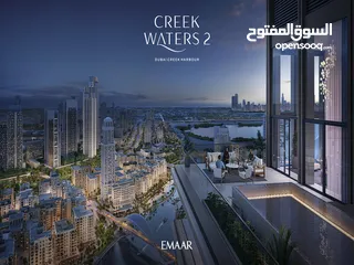  18 شقه جراند فندقيه 3 غرف للبيع قلب ميناء خور إطلالة على برج خليفة وداون تاون تقسيط Dubai Creek Harbour
