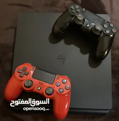  5 بلايستيشن 4 ( 1 تيرا ) نظيف مع ايدتين بسعر مناسب جدا