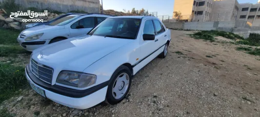  1 مرسيدس بنز C180 موديل 1995 أتوماتيك يد اولى بنزين بحالة ممتازة أصل برايفت